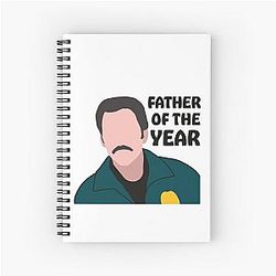 Charlie Swan Father of the Year Notebook