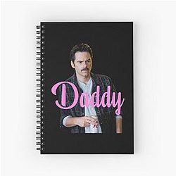 Daddy Swan Charlie Swan Team Charlie Spiral Notebook