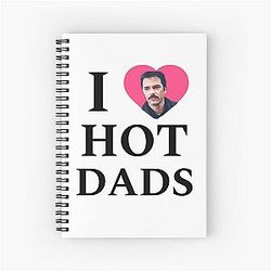 Charlie Swan Spiral Notebook