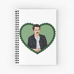 Charlie Swan Twilight Spiral Notebook