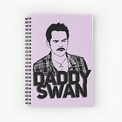 Charlie Swan Spiral Notebook