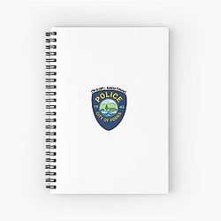 Twilight Charlie Swan Police Badge Spiral Notebook