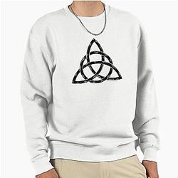 Charmed Sign Triquetra Witches The Power of Three Pullover Sweatshirt