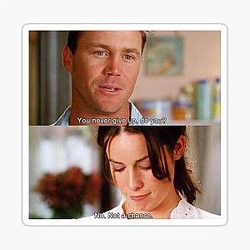 Charmed Quote Scene - You Never Give Up Moment Sticker