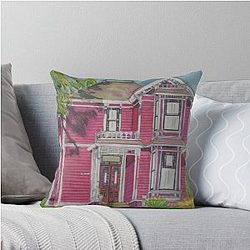 Halliwell Manor Charmed Throw Pillow