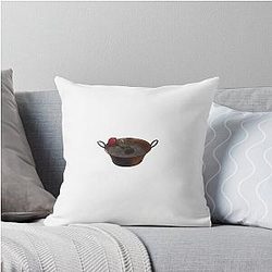 Charmed Rose Throw Pillow