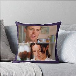 Charmed Quote Scene You Never Give Up Moment Throw Pillow