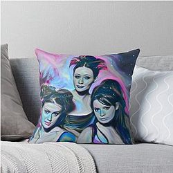 Magic Charmed Art Throw Pillow