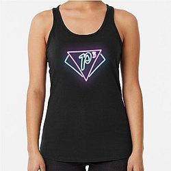 Charmed P3 Club Neon Racerback Tank Top