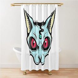 Charmed Cat Shower Curtain