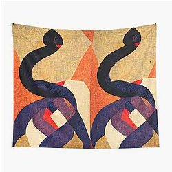 Snake Charmed Tapestry