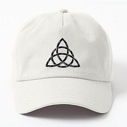 Charmed Sign Triquetra Witches Knot The Power of Three Dad Hat
