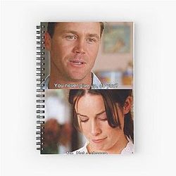 Charmed Quote Scene You Never Give Up Moment Spiral Notebook