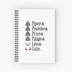 Charmed Spiral Notebook