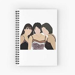 Charmed Season 1 Prue and Phoebe Spiral Notebook