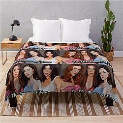 Cartoonified Charmed Throw Blanket