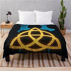Charmed Gold Logo Throw Blanket