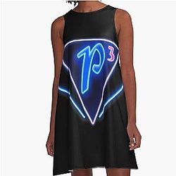 Charmed P3 Night Club A Line Dress