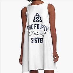 The Fourth Charmed Sister Triquetra design dress