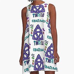 Charmed tattoo A line dress