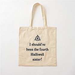 Charmed Halliwell Sisters. The Power of Three Cotton Tote Bag