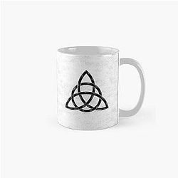 Charmed Sign Triquetra Witches Knot The Power of Three Classic Mug