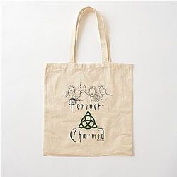 Sisters Charmed Cotton Tote Bag