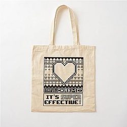 Valentine's Charmed Cotton Tote Bag