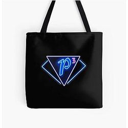 Charmed P3 Night Club All Over Print Tote Bag