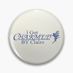 I Got Charmed by Clairo Blue Magical Wand Pin