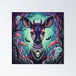 Skull Charmed Seer Poster
