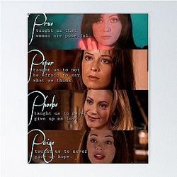 Charmed Sisterhood  
Lessons from Prue, Piper, Phoebe and Paige Poster