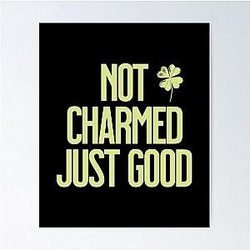 Funny Not Just Shamrock Poster