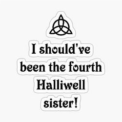 Charmed Halliwell Sisters. The Power of Three Sticker