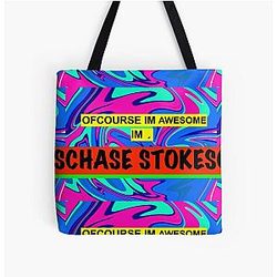 Of course I'm Chase Stokes All Over Print Tote Bag