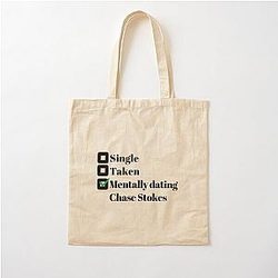 Mentally Dating Chase Stokes Cotton Tote Bag