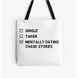 Mentally dating Chase Stokes Tote Bag