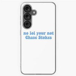 No, Your Not Chase Stokes Groovy Font Samsung Galaxy Soft Case