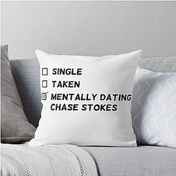 Mentally Dating Chase Stokes Throw Pillow