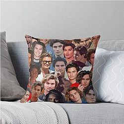 Chase Stokes Photo Throw Pillow