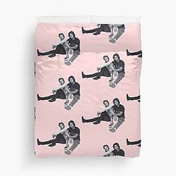 Chase Stokes and Rudy Pankow Duvet Cover