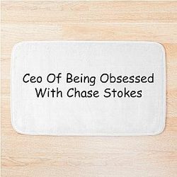 CEO of Being Obsessed with Chase Stokes Bath Mat