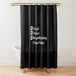 Mentally Dating Chase Stokes Shower Curtain