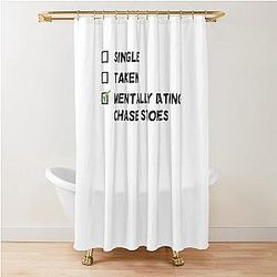 Mentally Dating Chase Stokes Shower Curtain