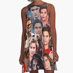 Chase Stokes A-Line Dress