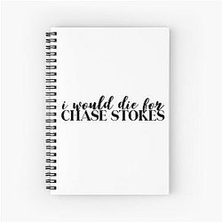 I Would Die for Chase Stokes Outer Banks Spiral Notebook