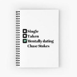 Mentally dating Chase Stokes Notebook