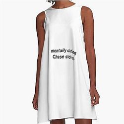 Mentally dating Chase Stokes 

 A-Line Dress