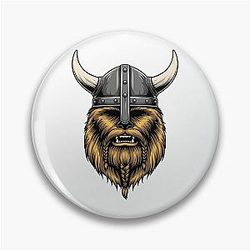 Viking Chewbacca Pin
