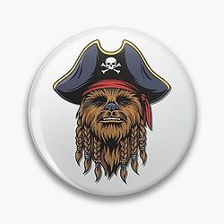 Pirate Chewbacca Pin